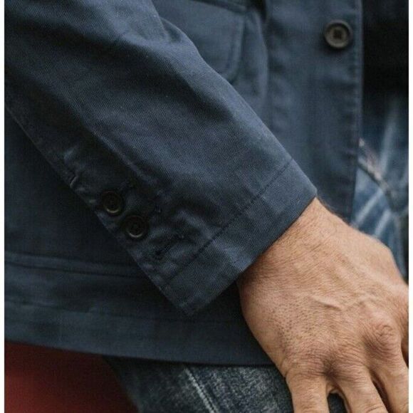 Taylor Stitch The Gibson Jacket Men’s  Variety Sizes In Light Navy Blue NEW - Picture 8 of 14